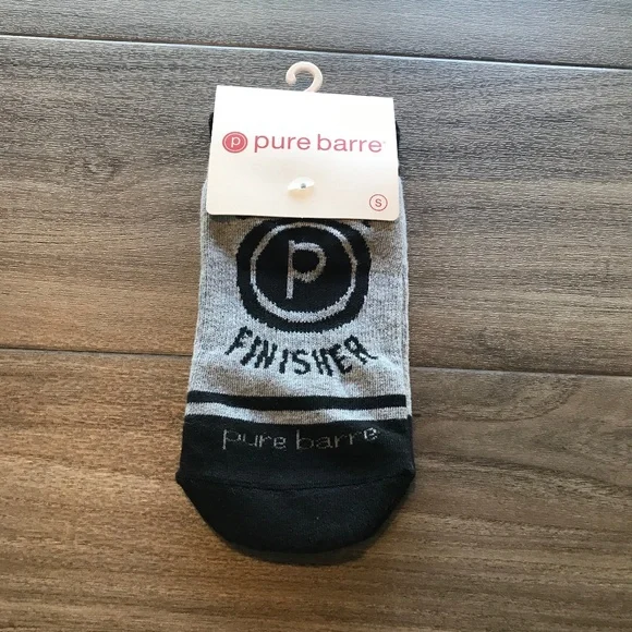 Pure Barre Challenge Finisher Sticky Socks | Size Small | New with Tags - Picture 3 of 3